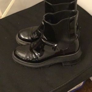 Stewart weisman patten lug bootie